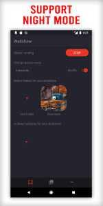 اسکرین شات 8 برنامه Wallshow: Wallpaper Changer