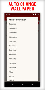 اسکرین شات 3 برنامه Wallshow: Wallpaper Changer