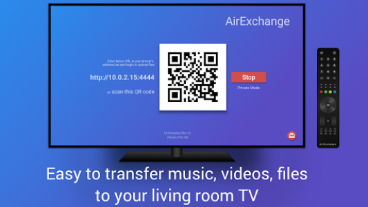 اسکرین شات برنامه AirExchange Wireless File Manager Send files to TV 5