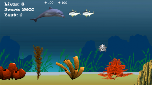 اسکرین شات بازی Hungry Dolphin Adventure Game 6