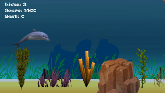 اسکرین شات بازی Hungry Dolphin Adventure Game 3