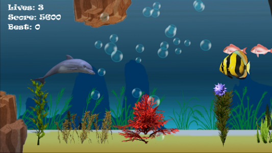 اسکرین شات بازی Hungry Dolphin Adventure Game 8