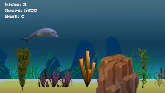 اسکرین شات بازی Hungry Dolphin Adventure Game 7