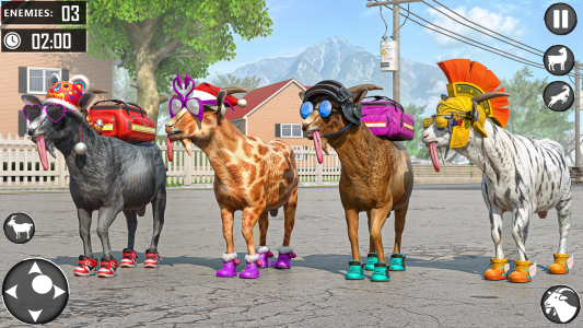 اسکرین شات 8 بازی Angry Goat Fun City Adventure