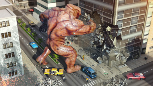 اسکرین شات برنامه Angry Monster City Attack Game 2