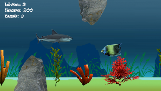اسکرین شات بازی Angry Shark Adventure Game 2