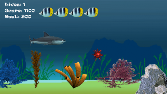 اسکرین شات بازی Angry Shark Adventure Game 5