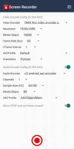اسکرین شات 1 برنامه Screen Recorder
