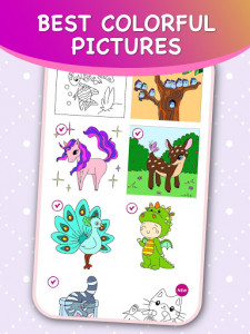 اسکرین شات بازی Kids Color by Numbers Book with Animated Effects 7