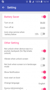 اسکرین شات 3 برنامه Easy Unlock - Screen on/off