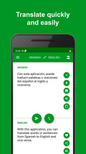 اسکرین شات برنامه Spanish - English Translator 4