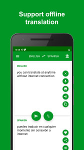 اسکرین شات برنامه Spanish - English Translator 2