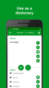 اسکرین شات برنامه French - English Translator 5