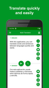 اسکرین شات برنامه Offline Language Translator 1