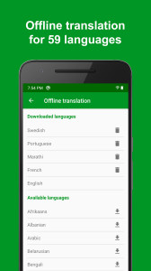 اسکرین شات برنامه Offline Language Translator 2