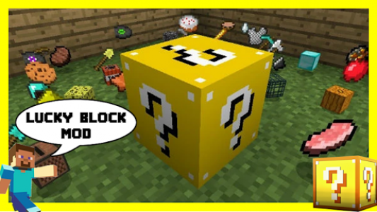 اسکرین شات برنامه Mod Lucky Block for MCPE 2