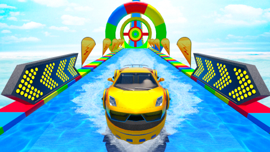 اسکرین شات برنامه Jetski Speed Boat Racing Stunt 1