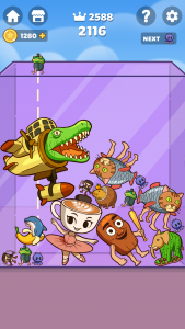 اسکرین شات 2 بازی Brainrot Merge - Drop Puzzle