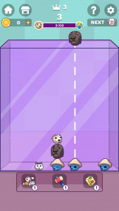 اسکرین شات 1 بازی Meme Merge: Drop Puzzle
