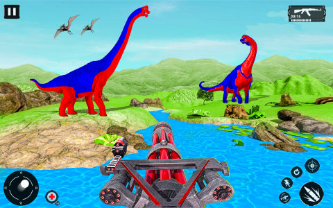 اسکرین شات برنامه Wild Dino Hunting Animal Games 5
