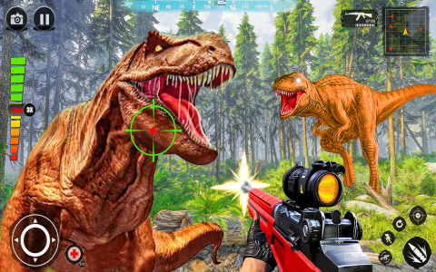 اسکرین شات برنامه Wild Dino Hunting Animal Games 8