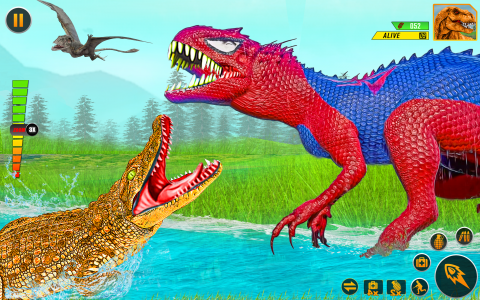 اسکرین شات برنامه Wild Dino Hunting Animal Games 7