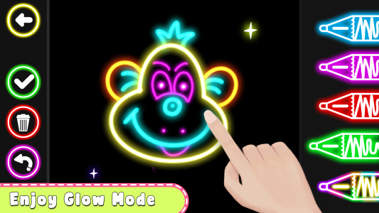 اسکرین شات 4 بازی Animals Coloring Book Glitter