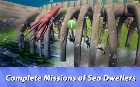 اسکرین شات بازی Ocean Squid Simulator - dive into animal survival! 3