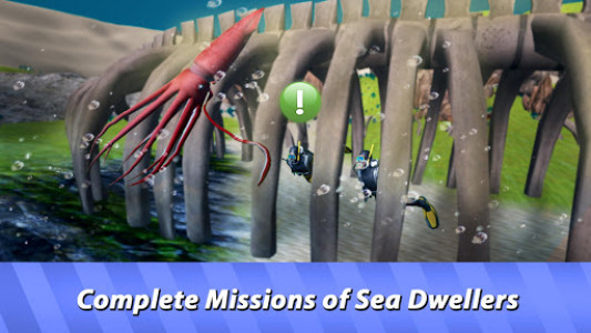اسکرین شات بازی Ocean Squid Simulator - dive into animal survival! 7