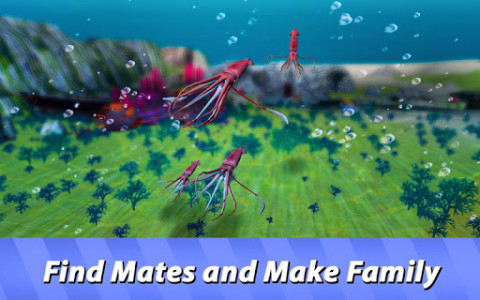 اسکرین شات بازی Ocean Squid Simulator - dive into animal survival! 4