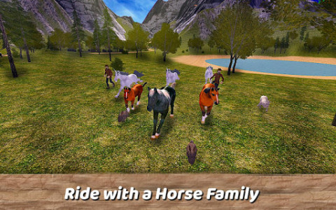 اسکرین شات بازی 🐴❤️🐴 Horse Family: Fantasy Survival Simulator 1