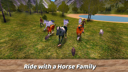 اسکرین شات بازی 🐴❤️🐴 Horse Family: Fantasy Survival Simulator 5