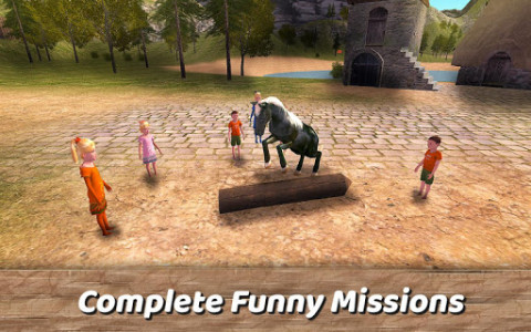 اسکرین شات بازی 🐴❤️🐴 Horse Family: Fantasy Survival Simulator 3