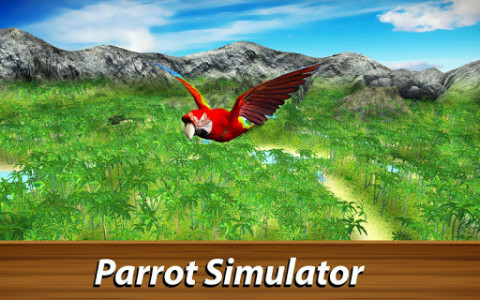 اسکرین شات بازی 🐦 Wild Parrot Survival - jungle bird simulator! 1