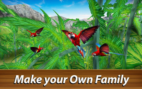 اسکرین شات بازی 🐦 Wild Parrot Survival - jungle bird simulator! 3