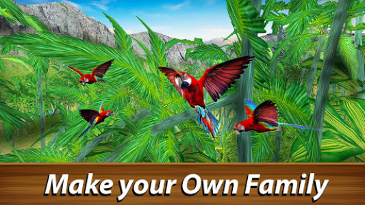 اسکرین شات بازی 🐦 Wild Parrot Survival - jungle bird simulator! 7