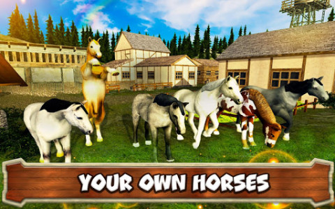 اسکرین شات بازی Wild Horse Clan: Animal Simulator - groom a herd! 1