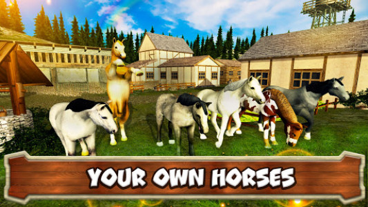 اسکرین شات بازی Wild Horse Clan: Animal Simulator - groom a herd! 5