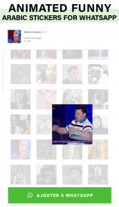 اسکرین شات 6 برنامه Animated funny Arabic stickers