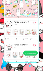 اسکرین شات برنامه New Pentol stickers Animated for Whatsapp🤩 5