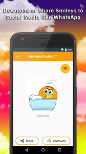 اسکرین شات برنامه Animated Smileys Emoji 7