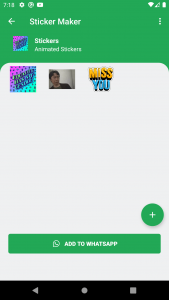 اسکرین شات برنامه Animated Stickers Maker & GIF 5