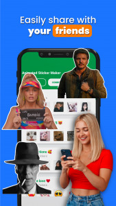 اسکرین شات برنامه Animated Stickers Maker & GIF 4