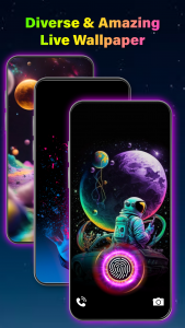 اسکرین شات 3 برنامه Fingerprint: Live Animation