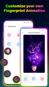 اسکرین شات 1 برنامه Fingerprint: Live Animation