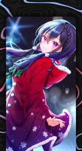 اسکرین شات برنامه Anime Christmas Wallpaper 6