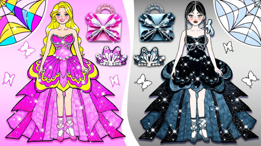 اسکرین شات بازی Chibi Dolls - Anime Dress Up 5