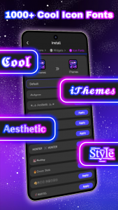 اسکرین شات 7 برنامه iThemes - Easy Widgets, Icons