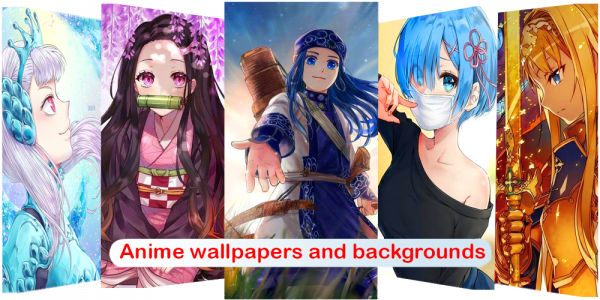 اسکرین شات 5 برنامه Anime wallpaper