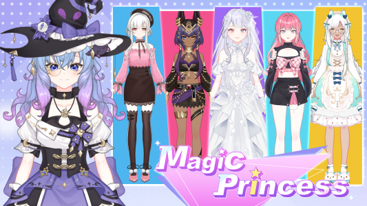 اسکرین شات بازی Magic Princess: Dress Up Games 7